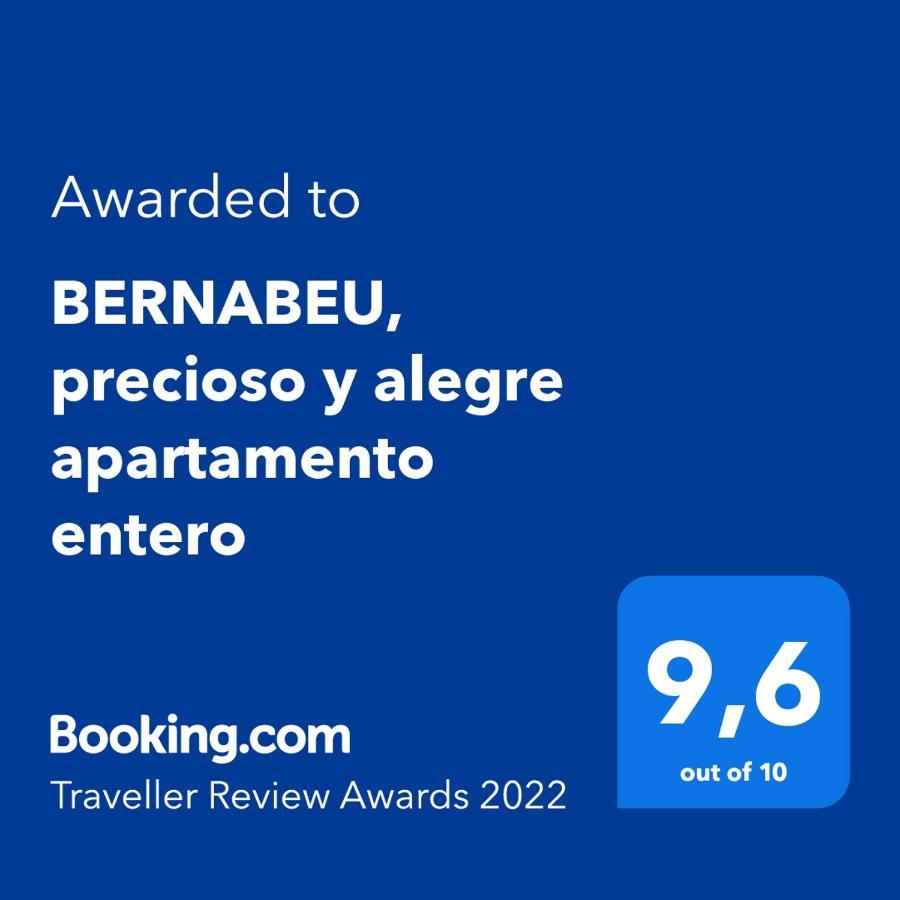 Bernabeu, Luxury Y Luminoso Apartamento Entero Madrid Exteriör bild